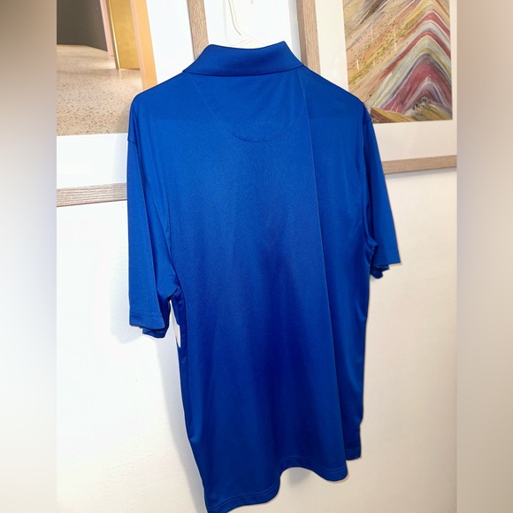 Pro Tour Cool Play Royal Blue Polo Shirt Mens Large - Picture 5 of 6